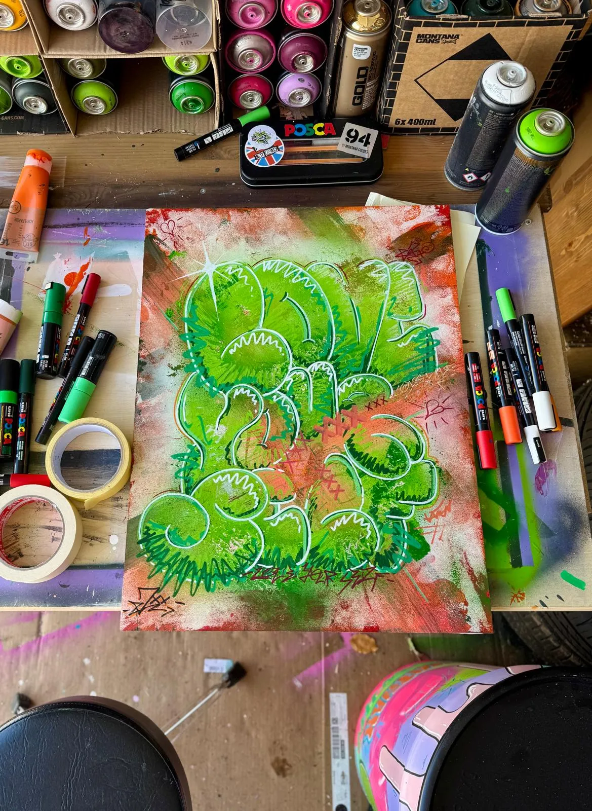 Love your self – Pop-Art-Werk von Jonathan Millinger